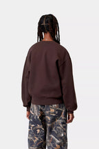 Womens CARHARTT WIP Casey Sweatshirt in Brown