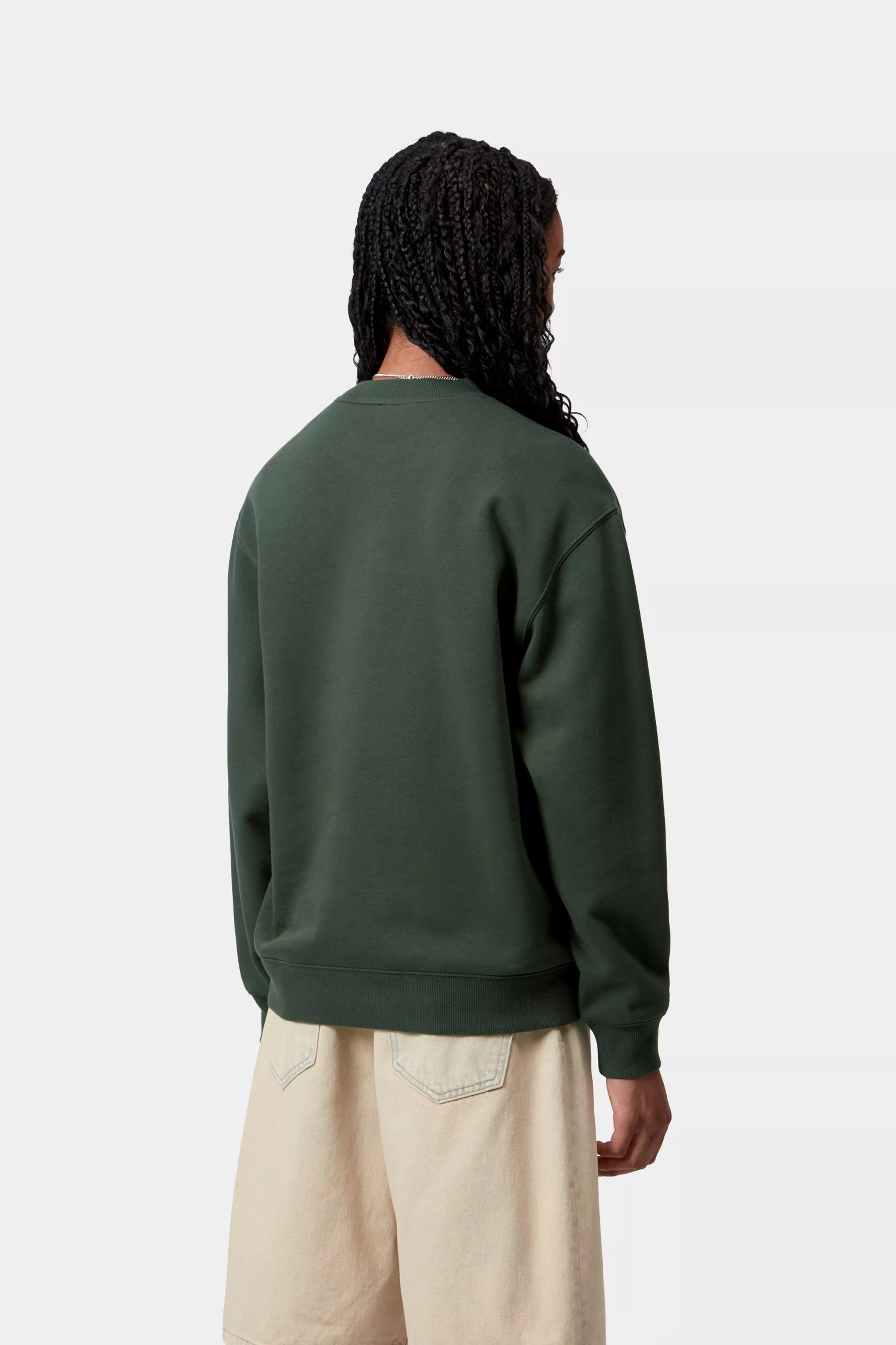 Womens CARHARTT Sweatshirt in SYCARMORE TREE / RONDO