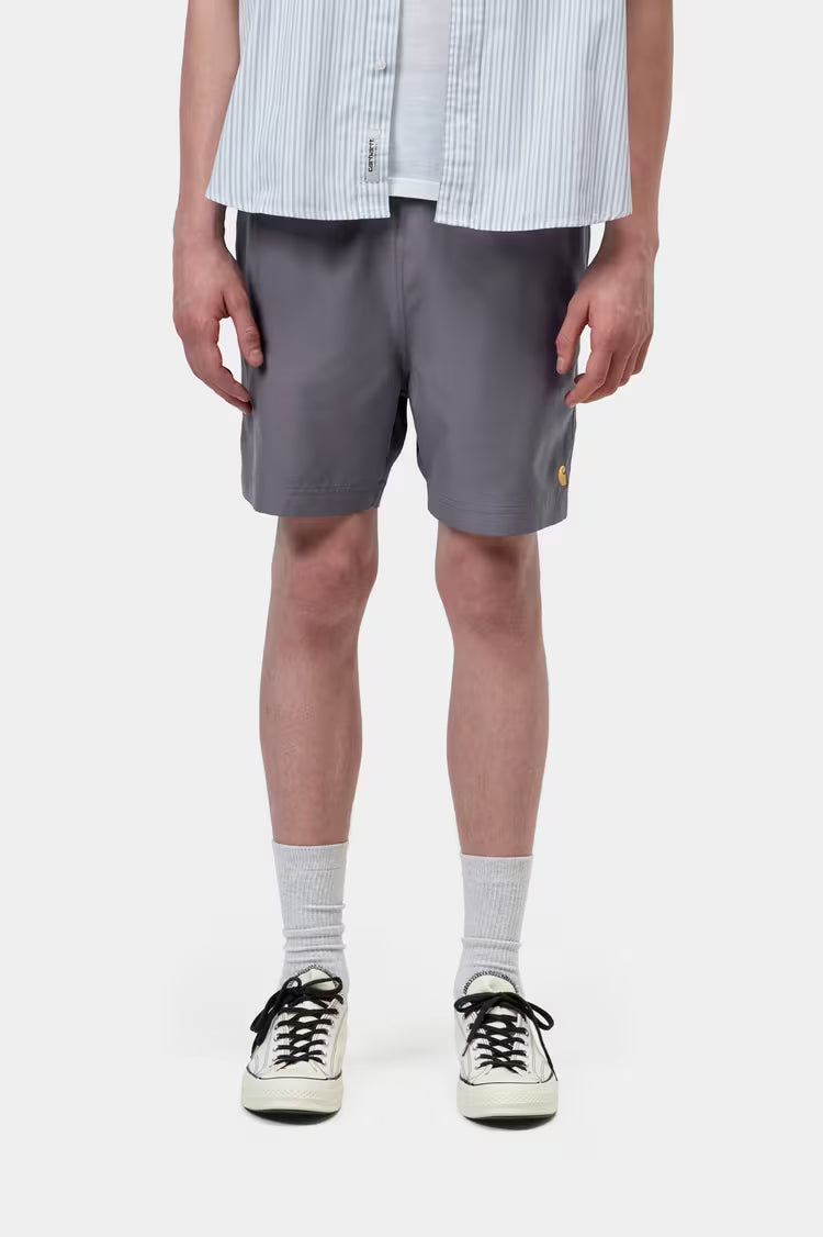 CARHARTT WIP Chase Swim Trunks in Shady Purple