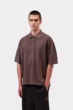 CARHARTT WIP Wayne Polo in Brown