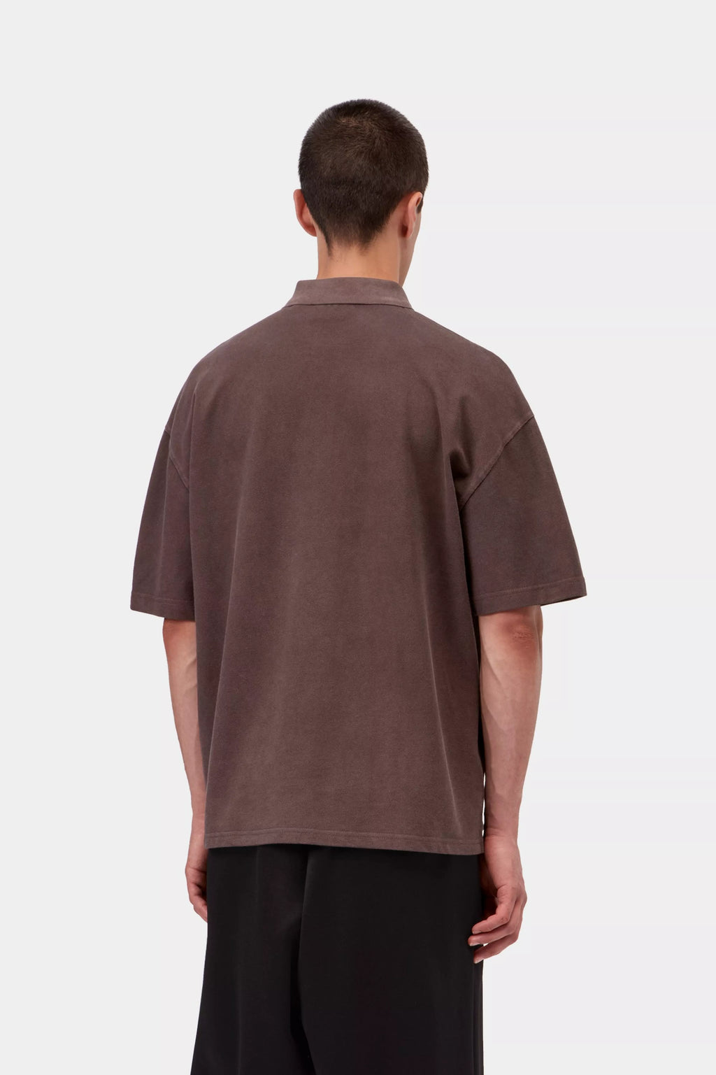 CARHARTT WIP Wayne Polo in Brown