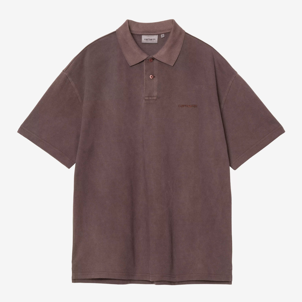 CARHARTT WIP Wayne Polo in Brown
