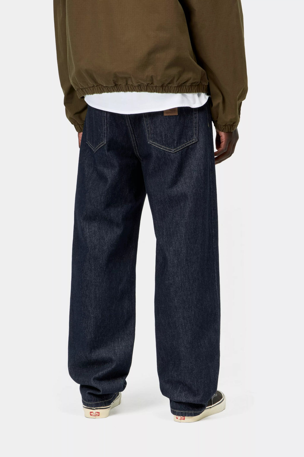 CARHARTT WIP Aaron Pant in Rinsed Blue