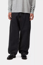 CARHARTT WIP Aaron Denim Jeans in Stone Washed Black
