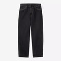 CARHARTT WIP Aaron Denim Jeans in Stone Washed Black