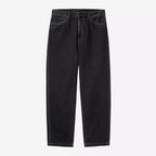 CARHARTT WIP Aaron Denim Jeans in Stone Washed Black