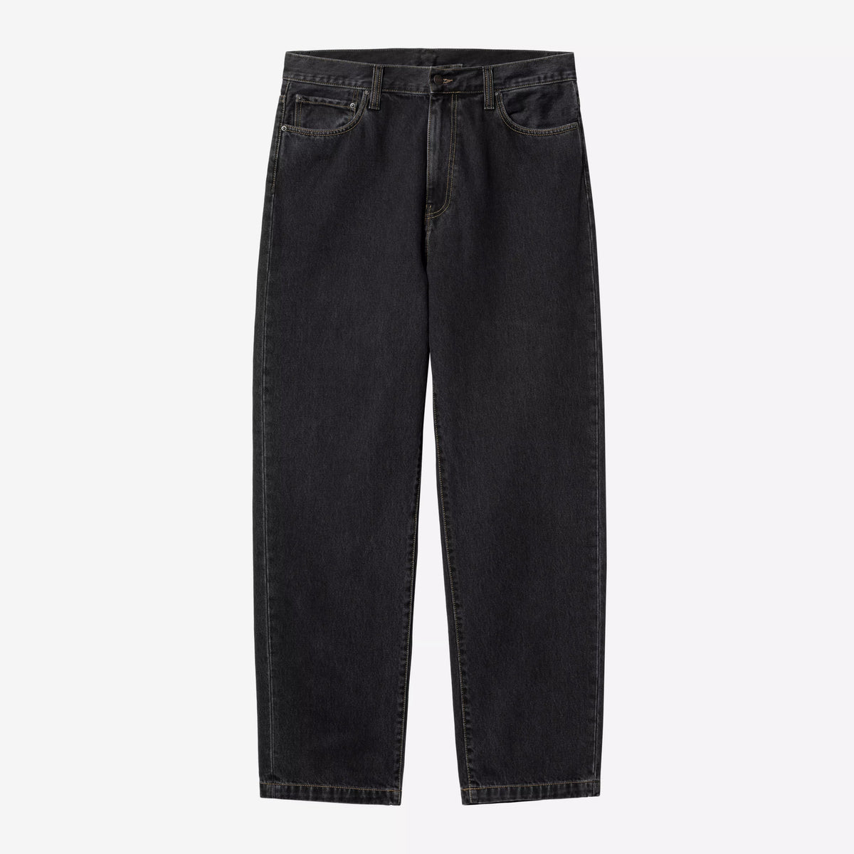 CARHARTT WIP Aaron Denim Jeans in Stone Washed Black