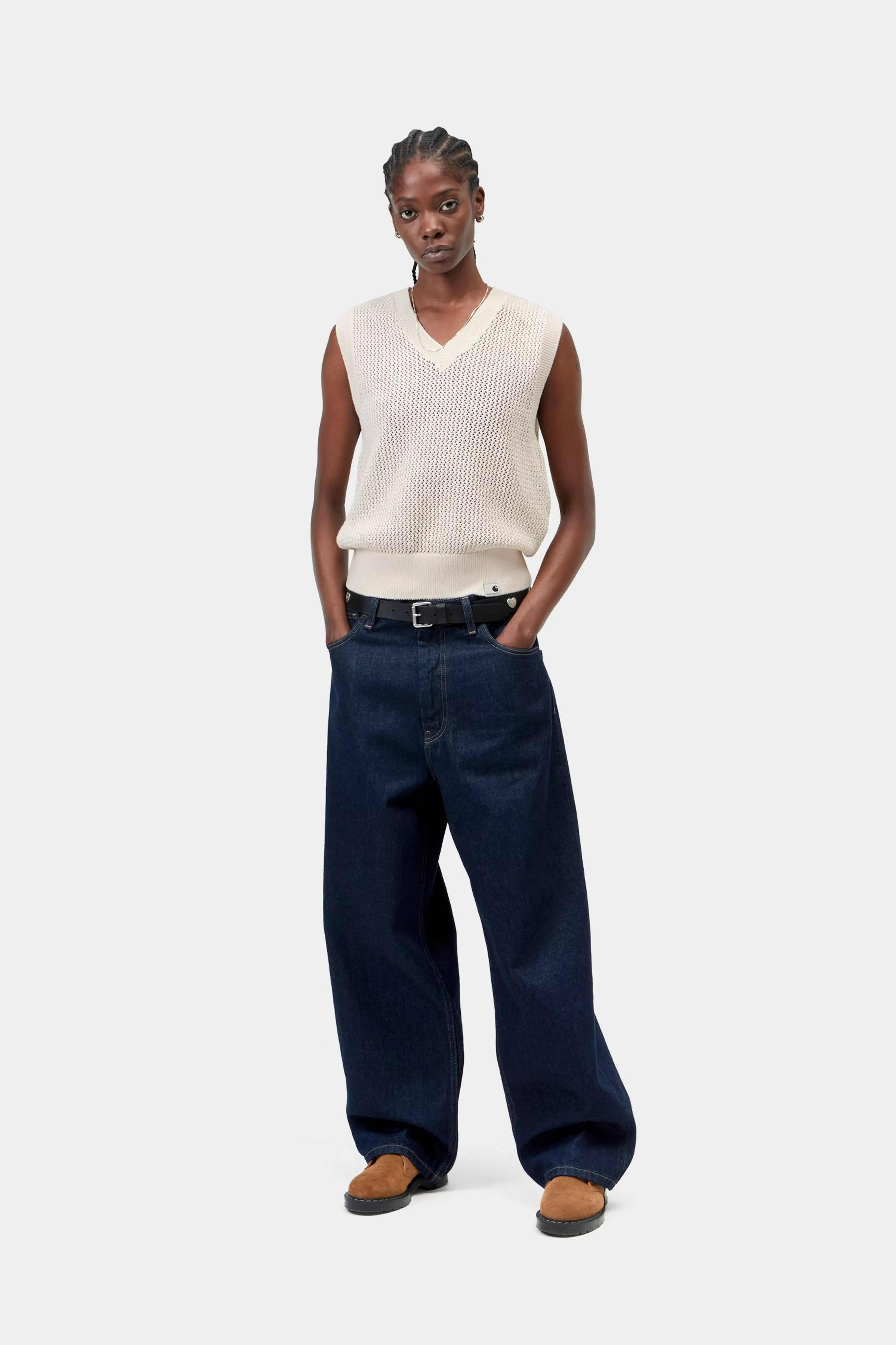 Women's CARHARTT WIP Stockton Vest in Wax