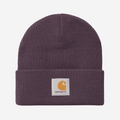 CARHARTT WIP Short Watch Hat in Cozy Purple