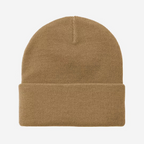 CARHARTT WIP Short Watch Beanie in Tan