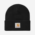 CARHARTT WIP Short Watch Beanie in Black