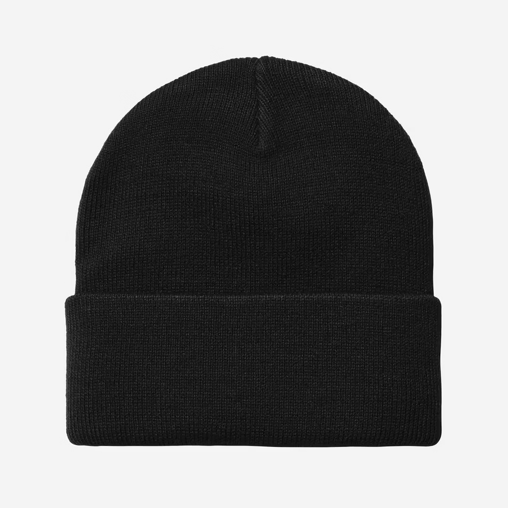 CARHARTT WIP Short Watch Beanie in Black
