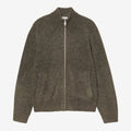 CARHARTT WIP Curtis Sweater Jacket in Tangled Shungite