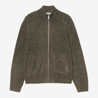 CARHARTT WIP Curtis Sweater Jacket in Tangled Shungite