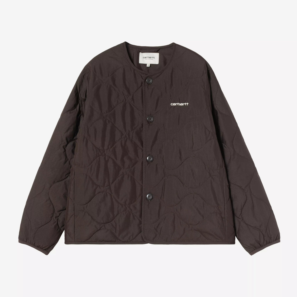 Womens CARHARTT WIP Skye Liner Jacket in Tobacco Brown