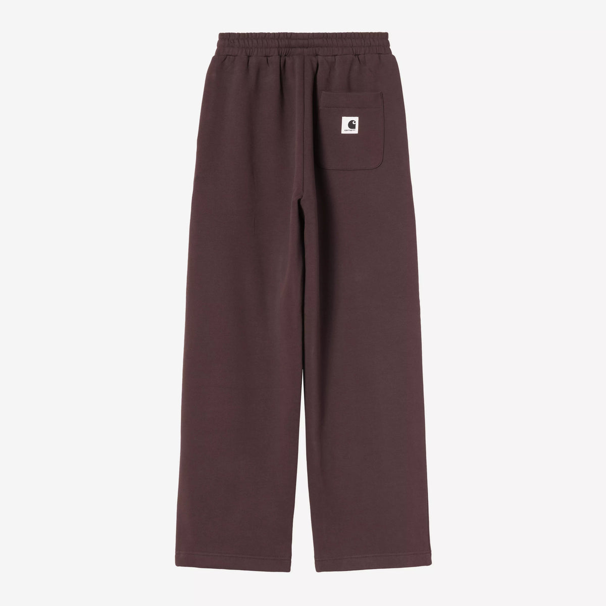 Womens CARHARTT WIP Cassie Straight Leg Sweat Pants in Brown