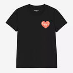Womens CARHARTT WIP Hartt Case T-Shirt in Black