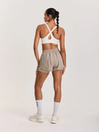 Womens ACID RUNNING Low Impact Running Bra in Bone