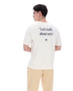 FILA Osvaldo Graphic T-Shirt in GARDENIA