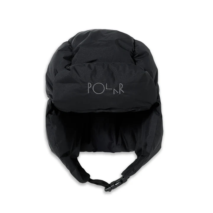 POLAR SKATE CO. Ailu Puffer Hat in Black