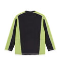 POLAR SKATE CO. Grid Fleece Sweater in Black & Green