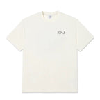 POLAR SKATE CO. Fill Logo Contrast T-Shirt in Ivory