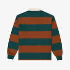 PARLEZ Ruck Rugby Shirt in Deep Green