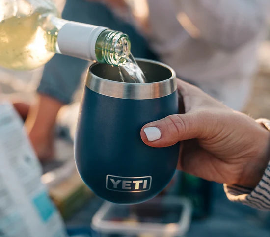 YETI Rambler 10 oz (296ml) Wine Tumbler in WHITE