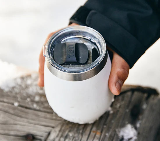 YETI Rambler 10 oz (296ml) Wine Tumbler in WHITE