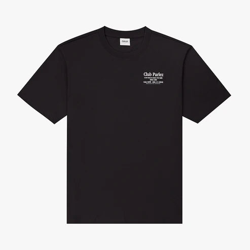 PARLEZ Shake T-Shirt in Black