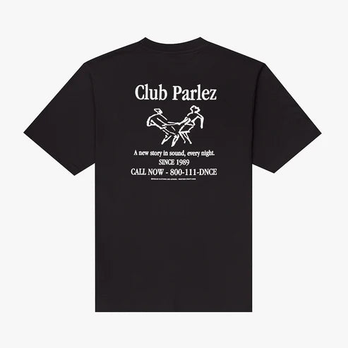 PARLEZ Shake T-Shirt in Black