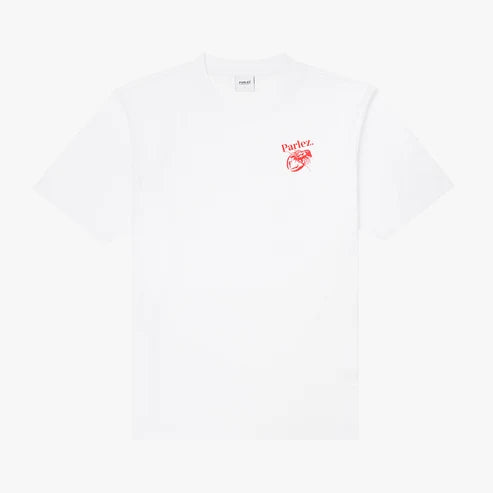PARLEZ Slip Lobster T-Shirt in White