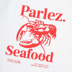 PARLEZ Slip Lobster T-Shirt in White