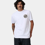 SANTA CRUZ Loco Dot T-Shirt in WHITE