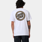 SANTA CRUZ Loco Dot T-Shirt in WHITE