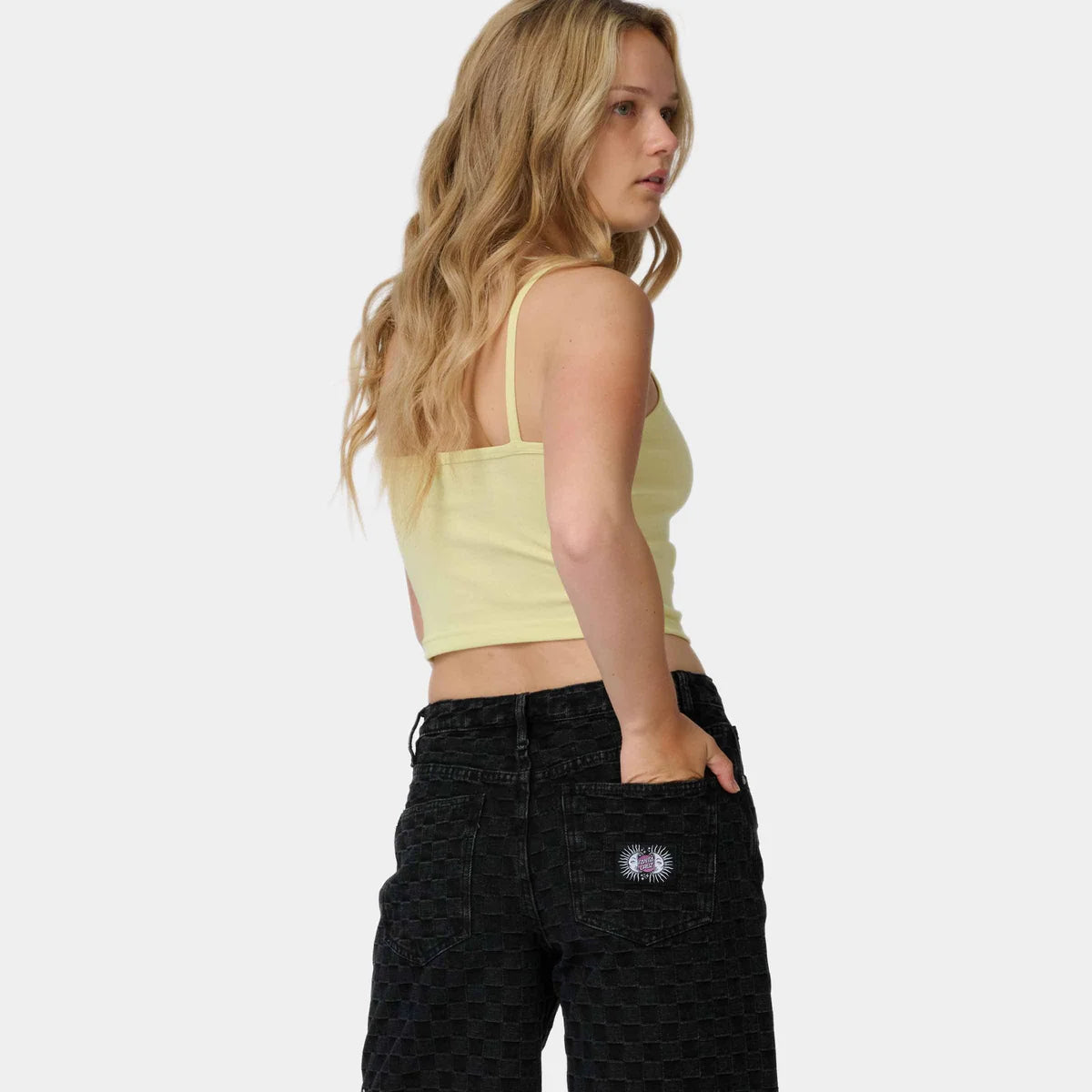 Womens SANTA CRUZ Sun Daze Vest in CELESTIAL YELLOW