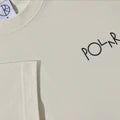 POLAR SKATE CO. Fill Logo Contrast T-Shirt in Ivory