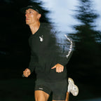 ACID RUNNING Long Sleeve T-Shirt in Black