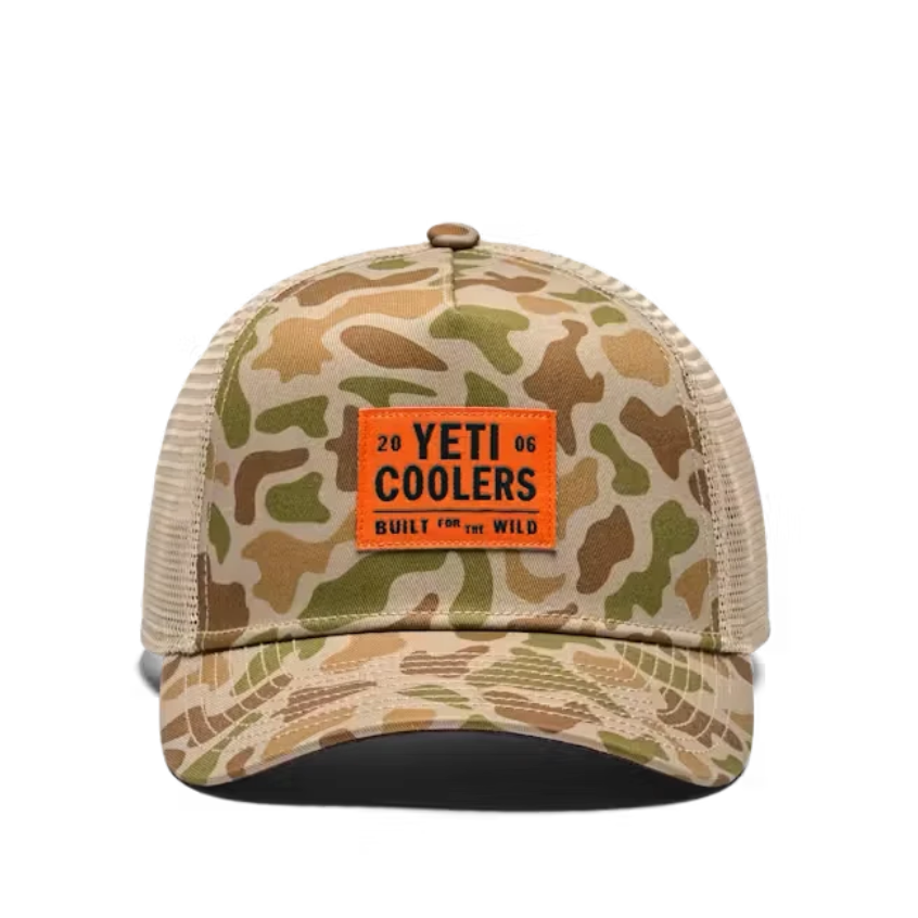 YETI® Coolers Camo Trucker Hat in Brown Camo