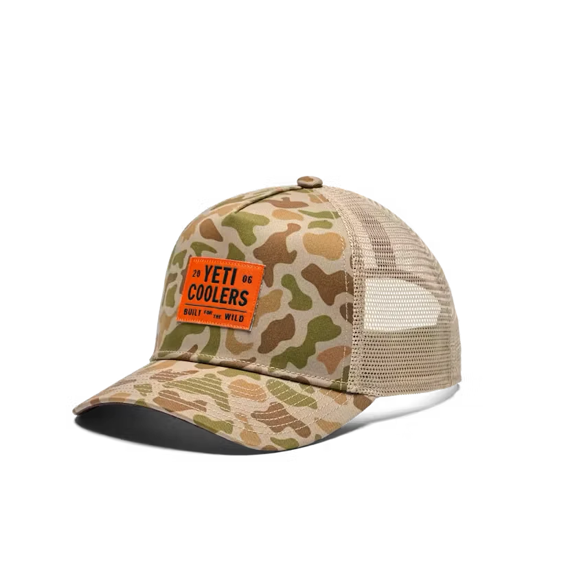YETI® Coolers Camo Trucker Hat in Brown Camo