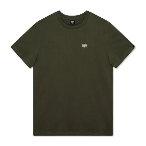 DEUS EX MACHINA Shield T-Shirt in Racing Green