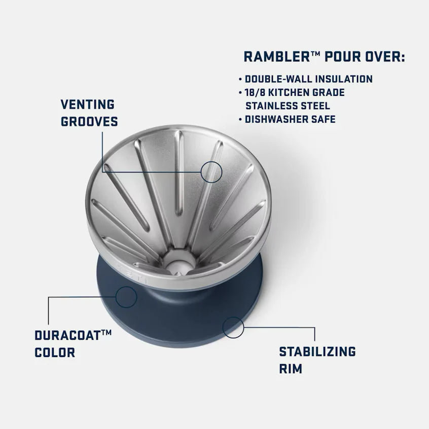 YETI Rambler® Pour Over in Black