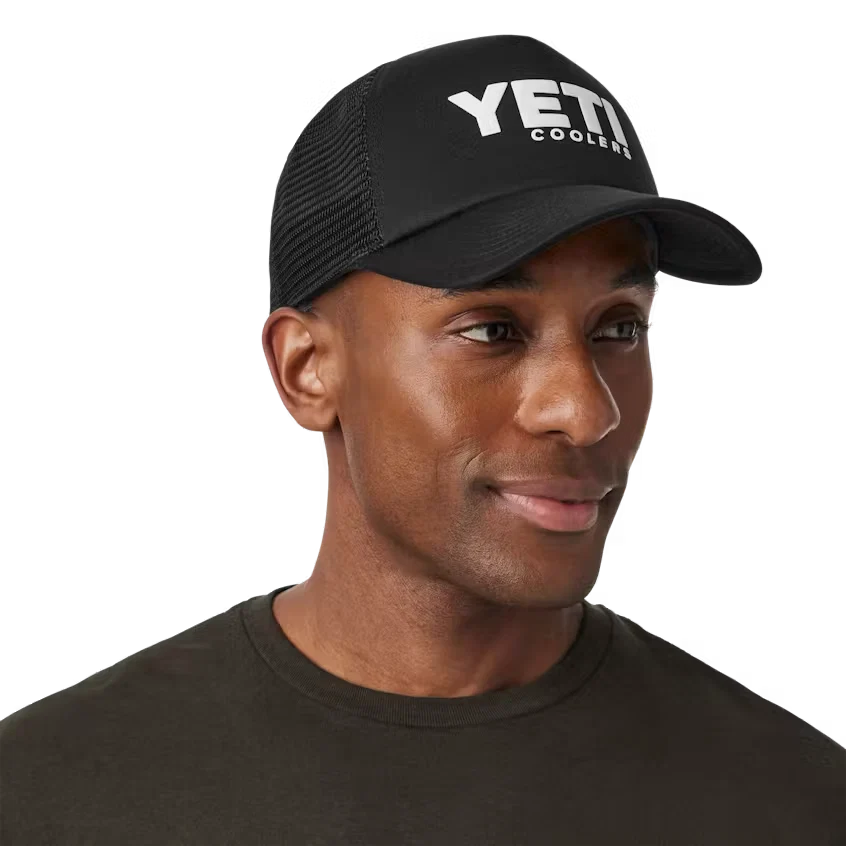 YETI Yeti Coolers Mid Pro Foam Trucker Hat in BLACK