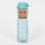 Ion8 Leak Proof 1 Litre Sports Water Bottle (with times to drink) in BLUE