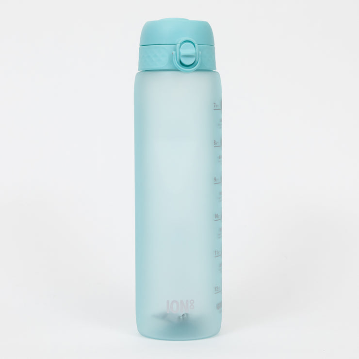 Ion8 Leak Proof 1 Litre Sports Water Bottle (with times to drink) in BLUE
