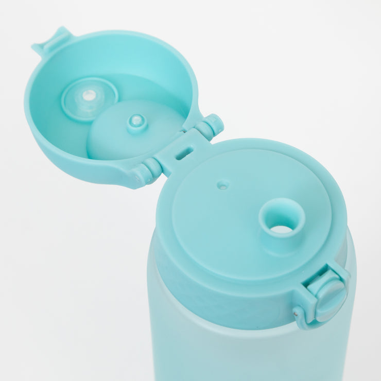 Ion8 Leak Proof 1 Litre Sports Water Bottle (with times to drink) in BLUE