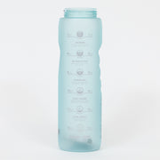 Ion8 Leak Proof 1 Litre Sports Water Bottle (with times to drink) in BLUE