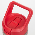 YETI Rambler® 18 oz (532 ml) Bottle With Straw Cap in Rescue Red
