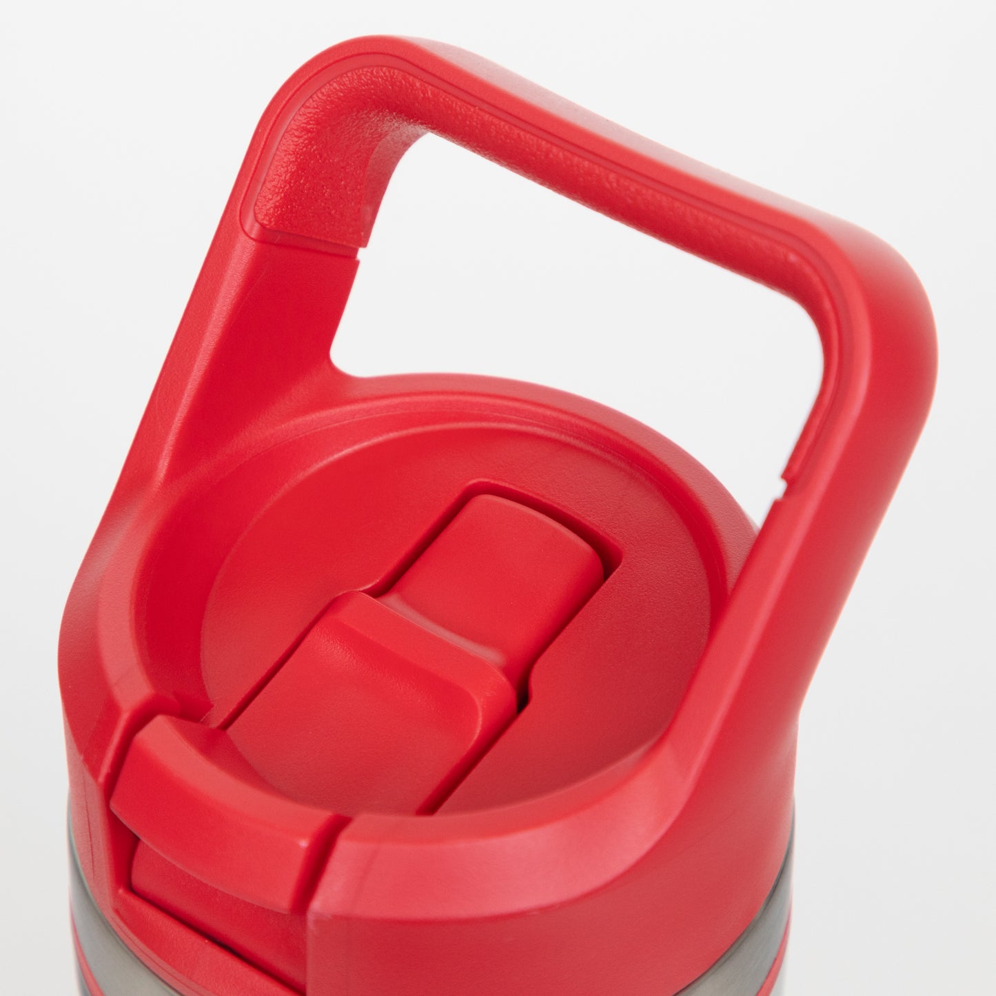 YETI Rambler 18 oz (532ml) Colour Straw Bottle in RESCUE RED