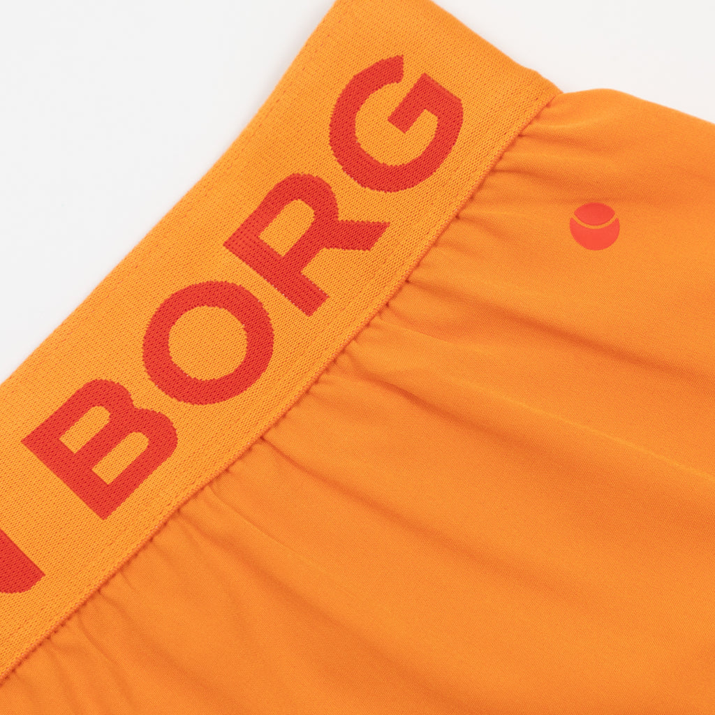 BJORN BORG 2 in 1 Shorts in ORANGE